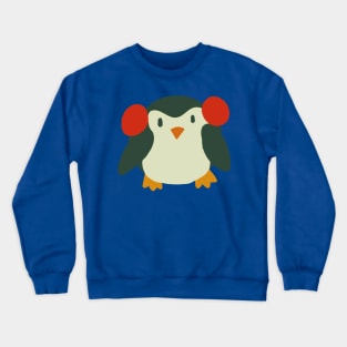 Cute Winter Penguin Crewneck Sweatshirt